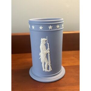 Wedgewood Tumbler Cup Revolutionary Soldier Collector's Society